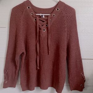 Pinklicious Sweater.  Size S.  Color-Rust
